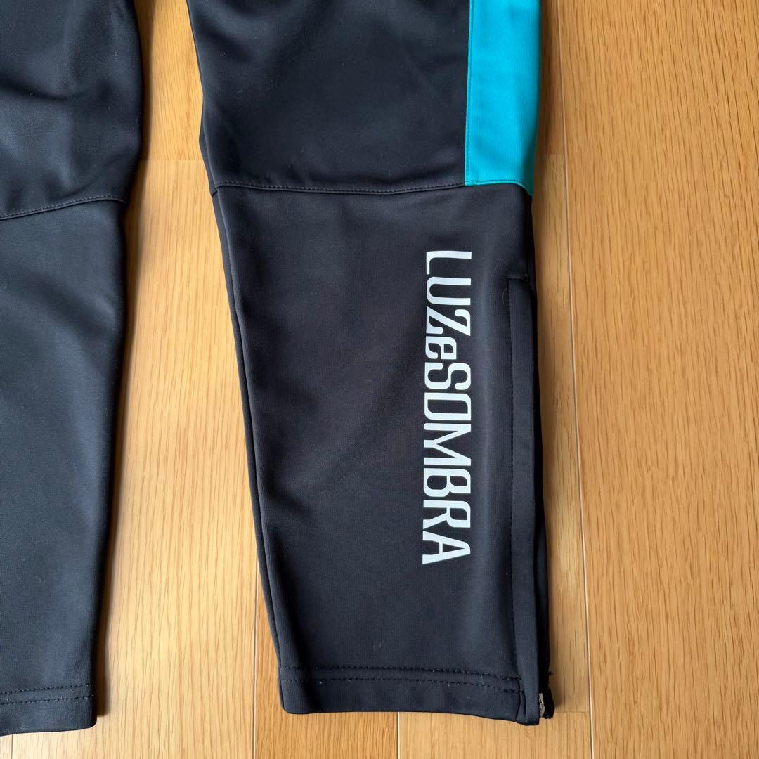 LUZeSOMBRA ルースイソンブラ　長袖ジャージ セットアップ　黒ターコイズ