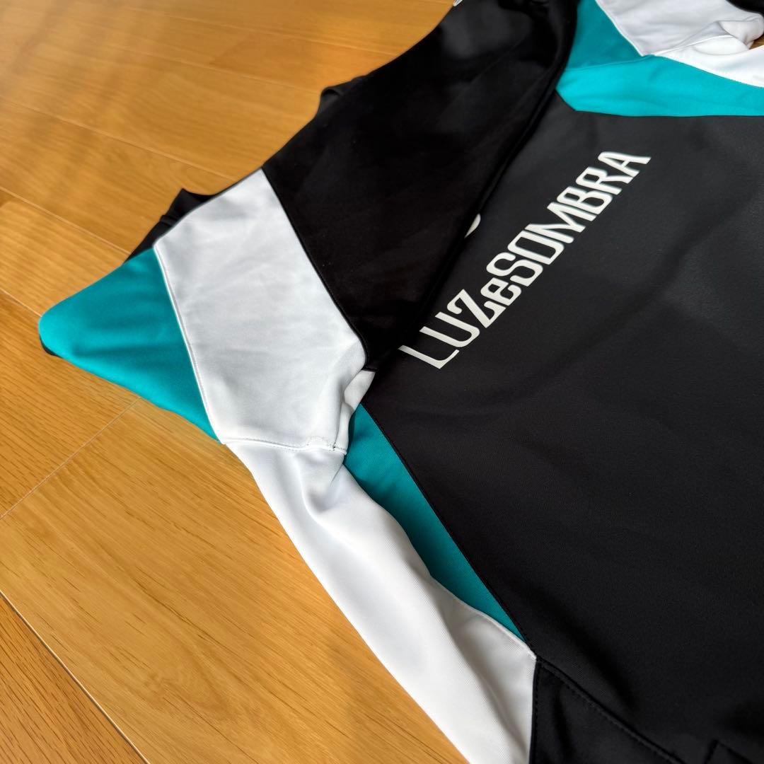 LUZeSOMBRA ルースイソンブラ　長袖ジャージ セットアップ　黒ターコイズ