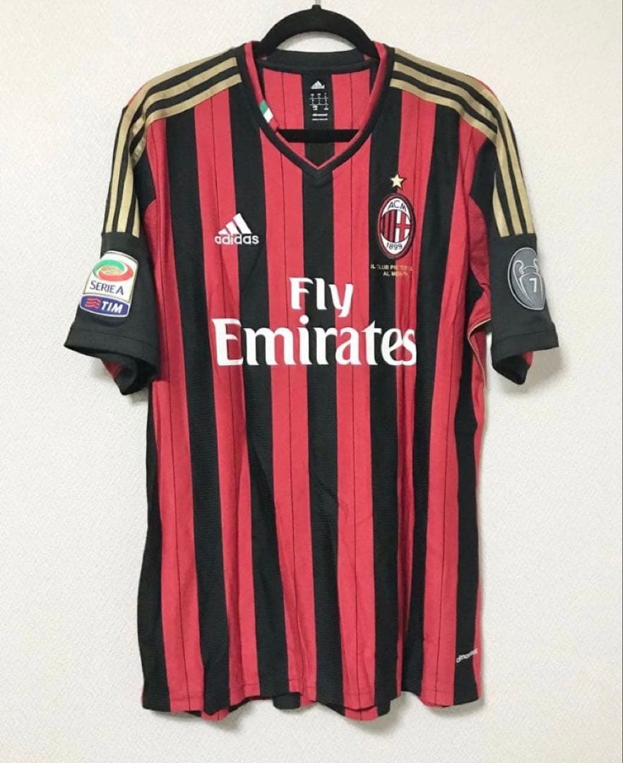 新品 ACミラン10番 本田圭佑選手直筆サイン入りユニフォーム