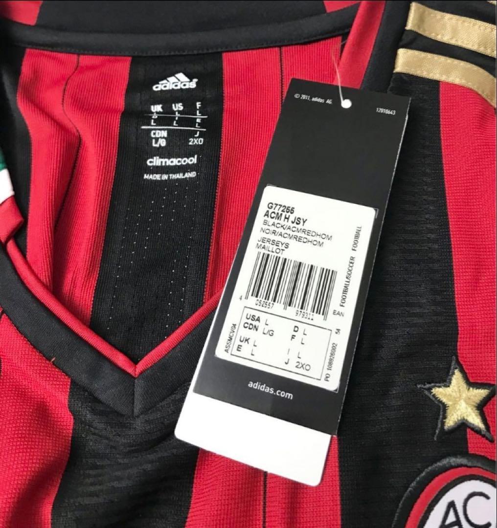 新品 ACミラン10番 本田圭佑選手直筆サイン入りユニフォーム
