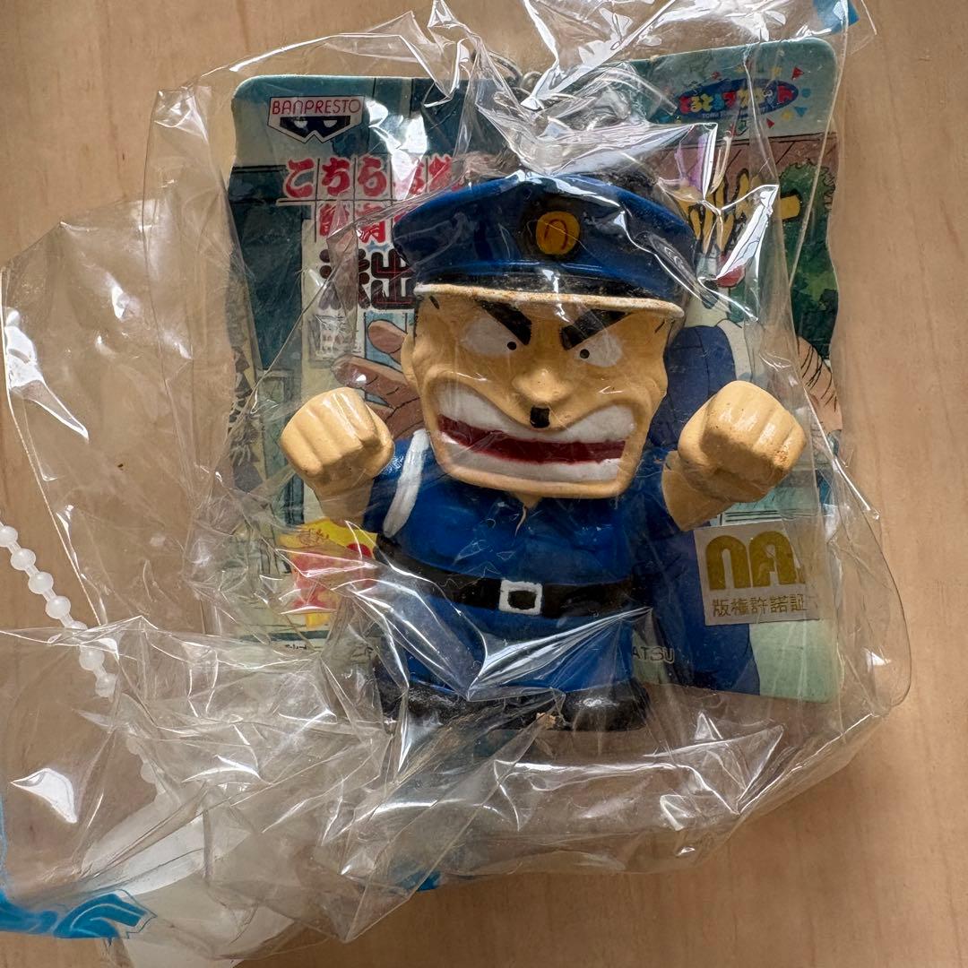 こち亀 キャラクター キーホルダー 8体セット 97年 ゲーセン ソフビ 未開封