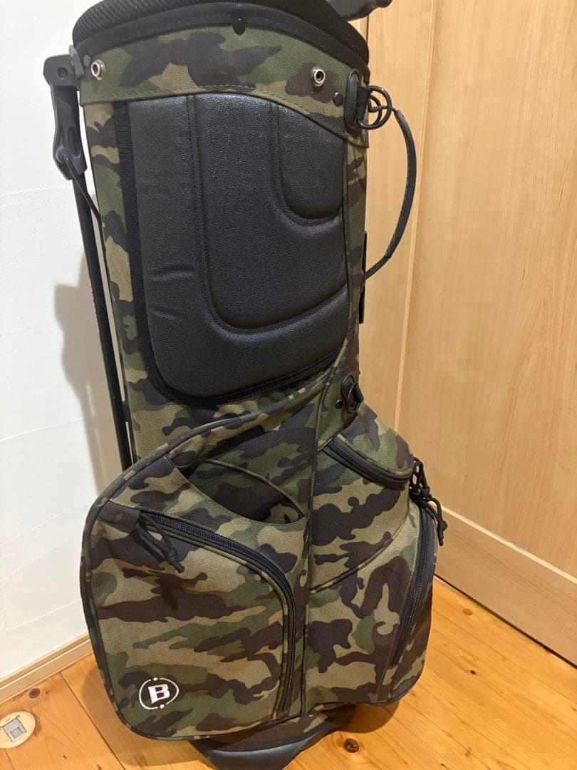 BRIEFING スタンド キャディバック　CR-4 迷彩　ブリーフィング