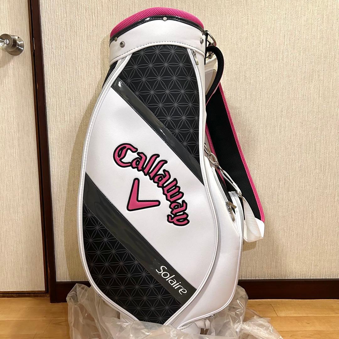 ☆新品☆ Callaway Solaire ゴルフバッグ　レディース　8.5型