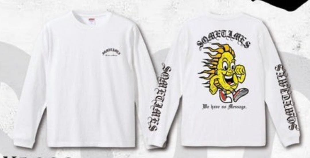 sometimes 会場限定 ロンT 白 XXL 新品未使用