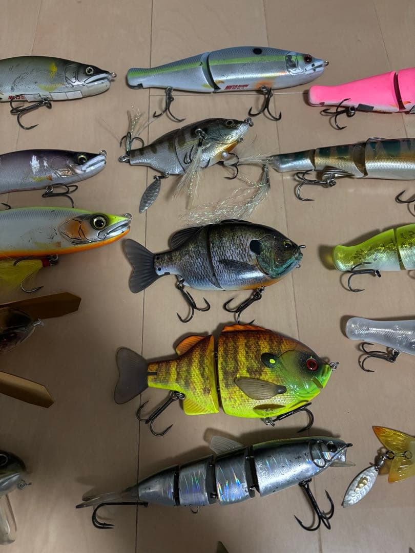 バス釣り　ビッグベイト　まとめ売り