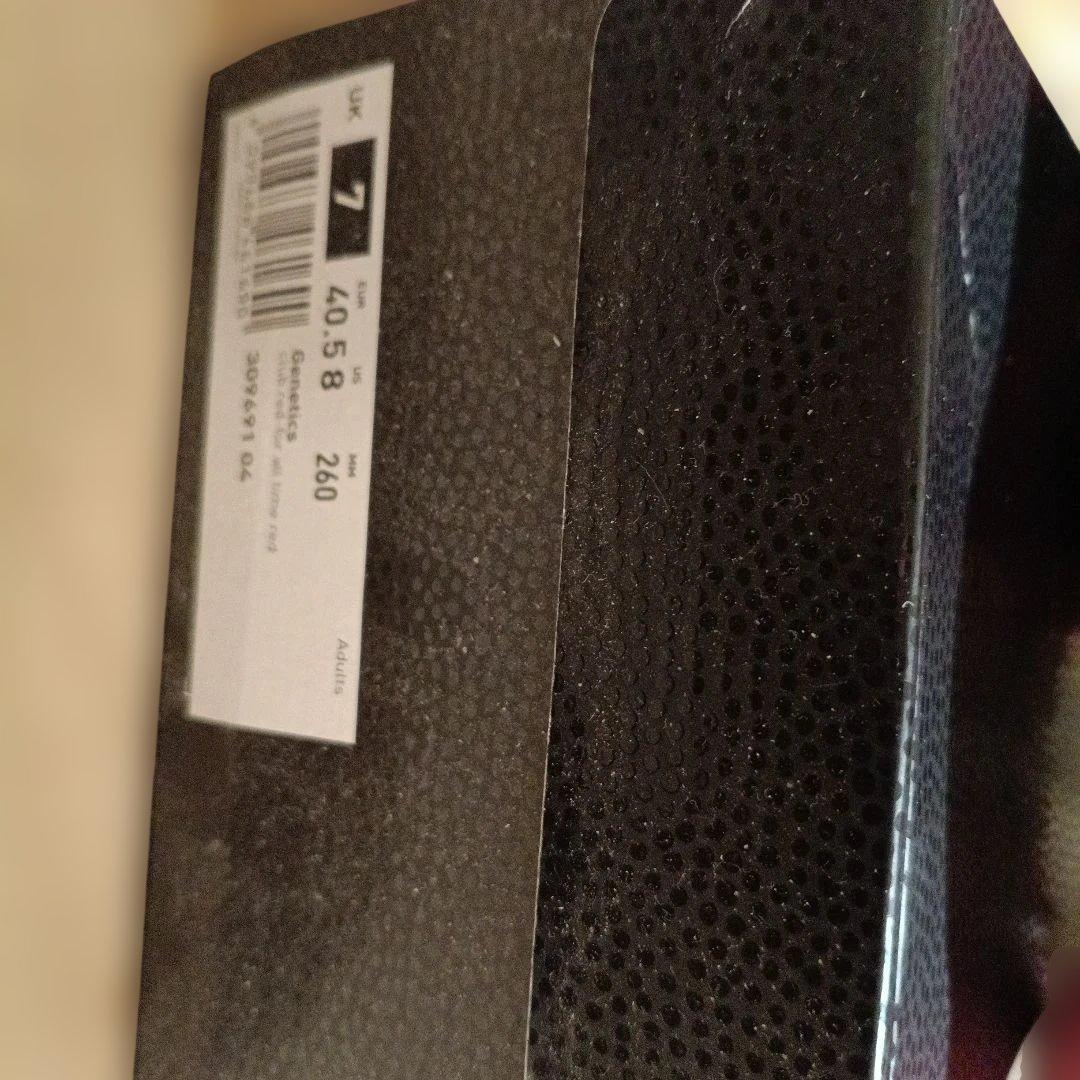 レッド バスケットボールシューズ UK 7