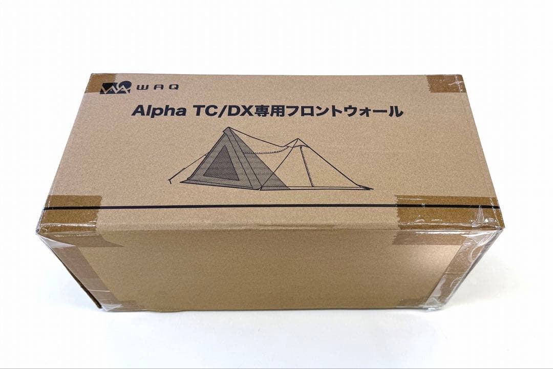 メ販売終了 「WAQ Alpha TC SOLO DX」用フロントウォール 前幕