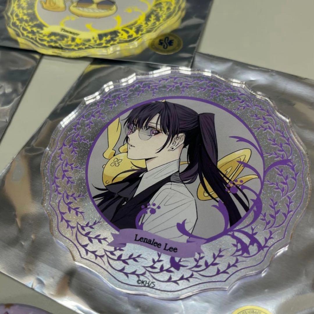 D.gray-man Dグレ アクリルコースター 缶バッジ アレン　リナリー
