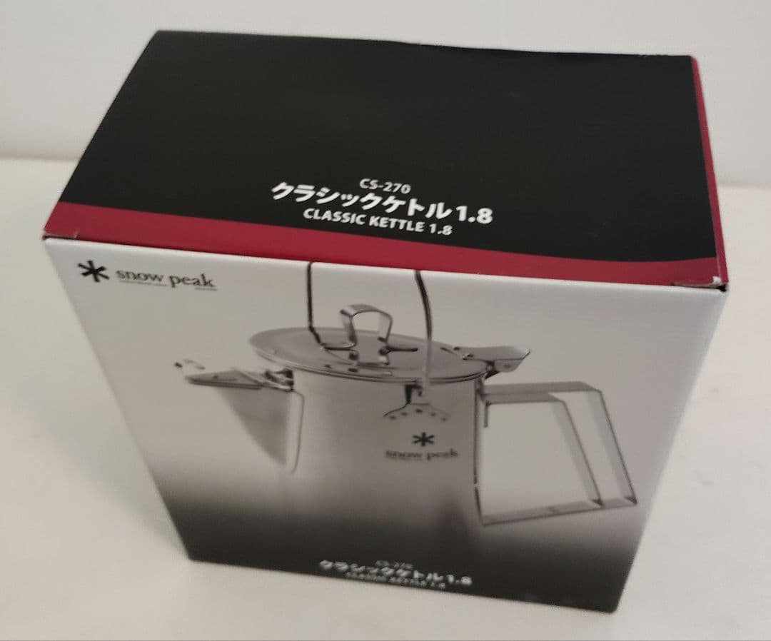 新品スノーピーク　クラシックケトル1.8