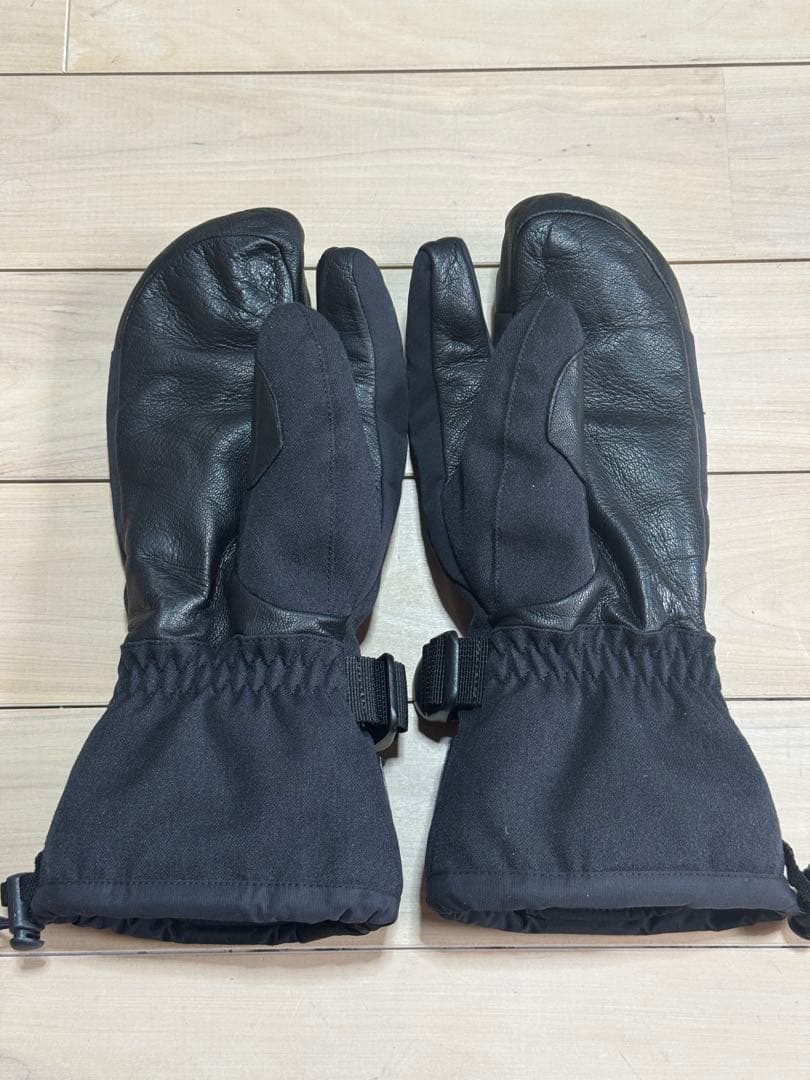 Hestra ブラック ミトングローブ 中井モデル Size7