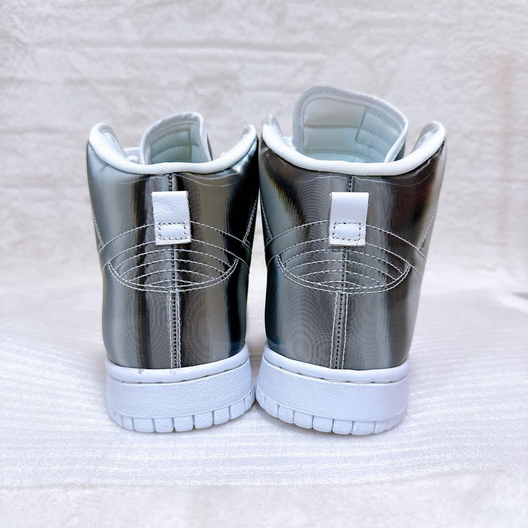 極美品✨ ナイキ x クロット ダンク HI 27.5cm シューズ シルバー
