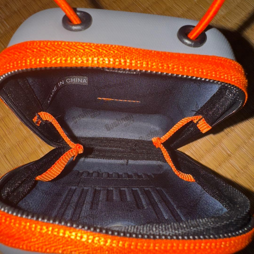 Bushnell TOUR V5ケース グレー/オレンジ　ケース&ゴルフマーカー