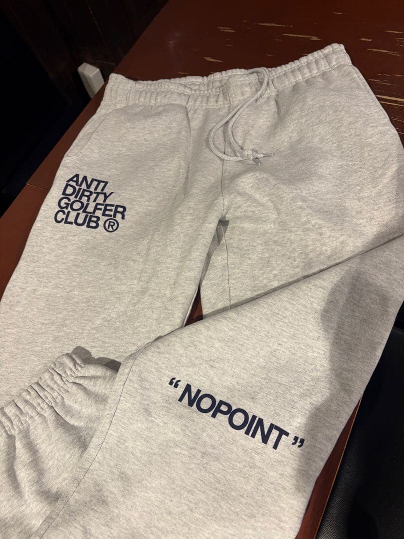 ANTI DIRTY GOLFER CLUB スウェットセットアップ　アッシュ