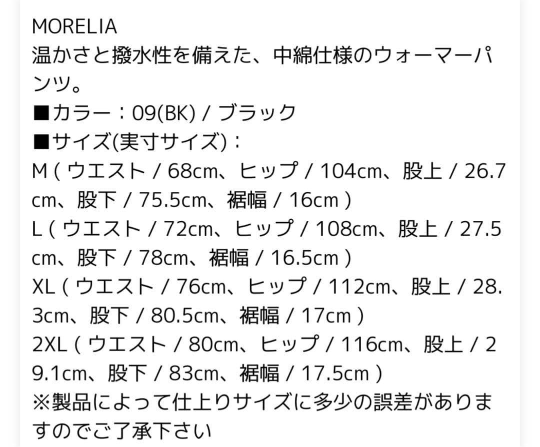 Mizuno Morelia XL ブラック