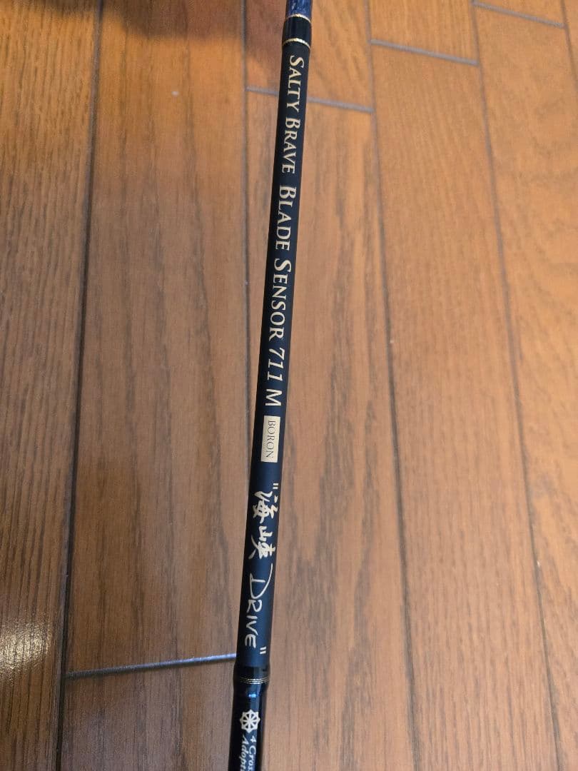 希少スクイッドマニア　ソルティーブレイブ　ブレードセンサー711ML海峡ドライブ