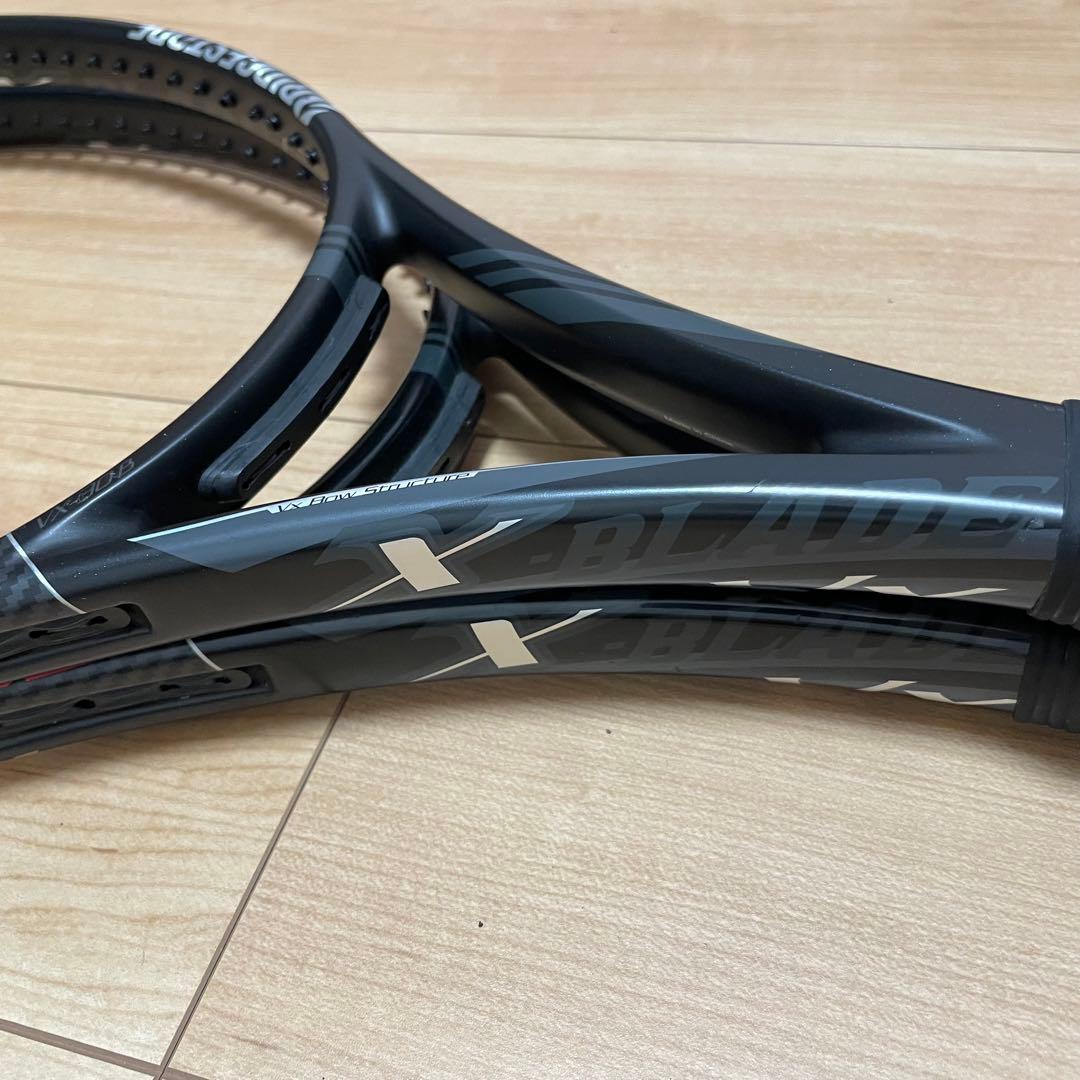 2本セット　ブリヂストンX-blade VX 305 BK 限定 テニスラケット