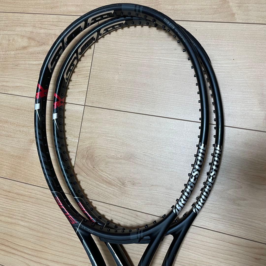 2本セット　ブリヂストンX-blade VX 305 BK 限定 テニスラケット