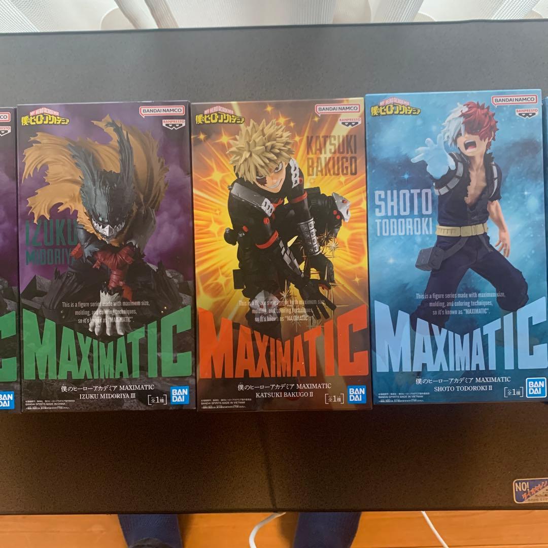MAXIMATIC フィギュアセット 僕のヒーローアカデミア　5点