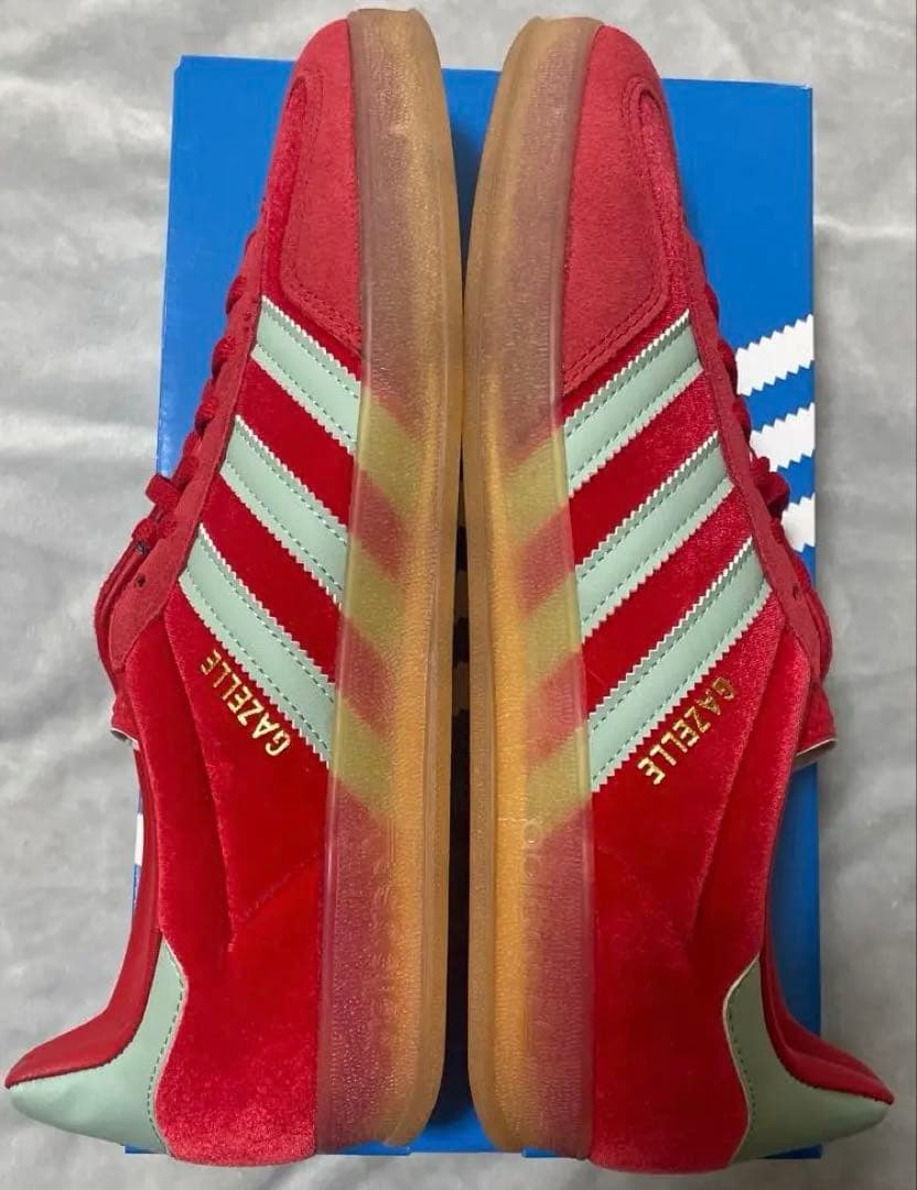 adidas Gazelle レッド 275サイズ