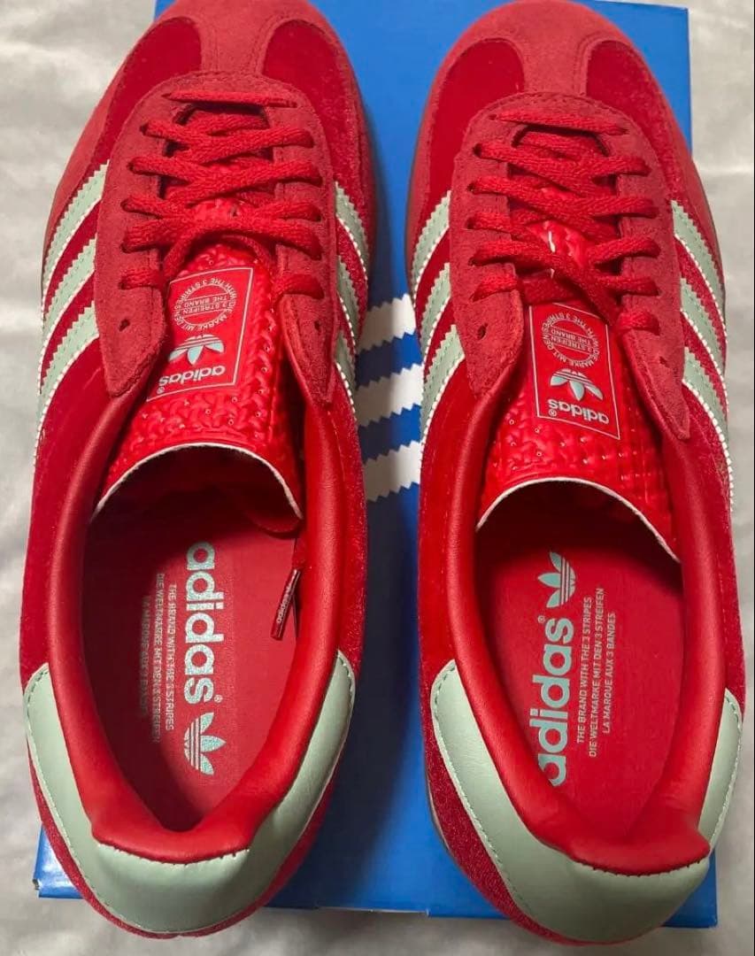 adidas Gazelle レッド 275サイズ