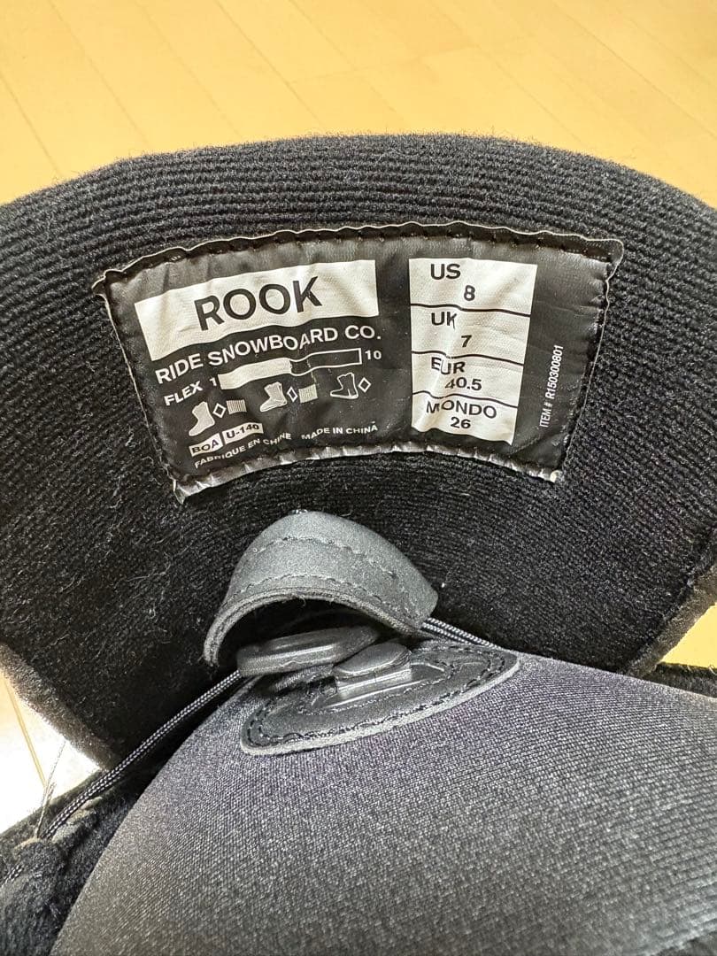 スノーボード RIDE ROOK 26cm board boots
