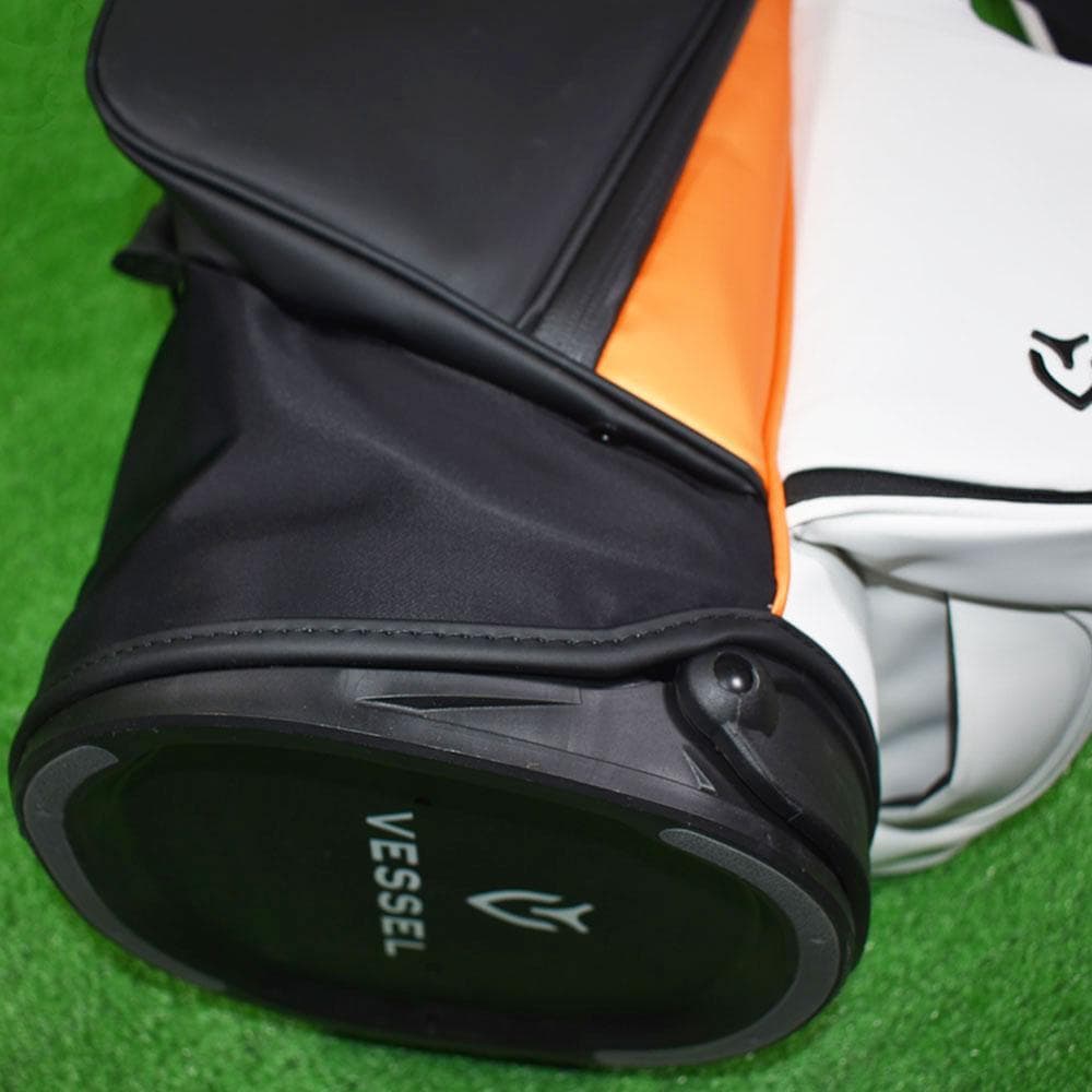 VESSEL/ベゼル ゴルフ スタンド キャディバッグ9.5型 超美品！