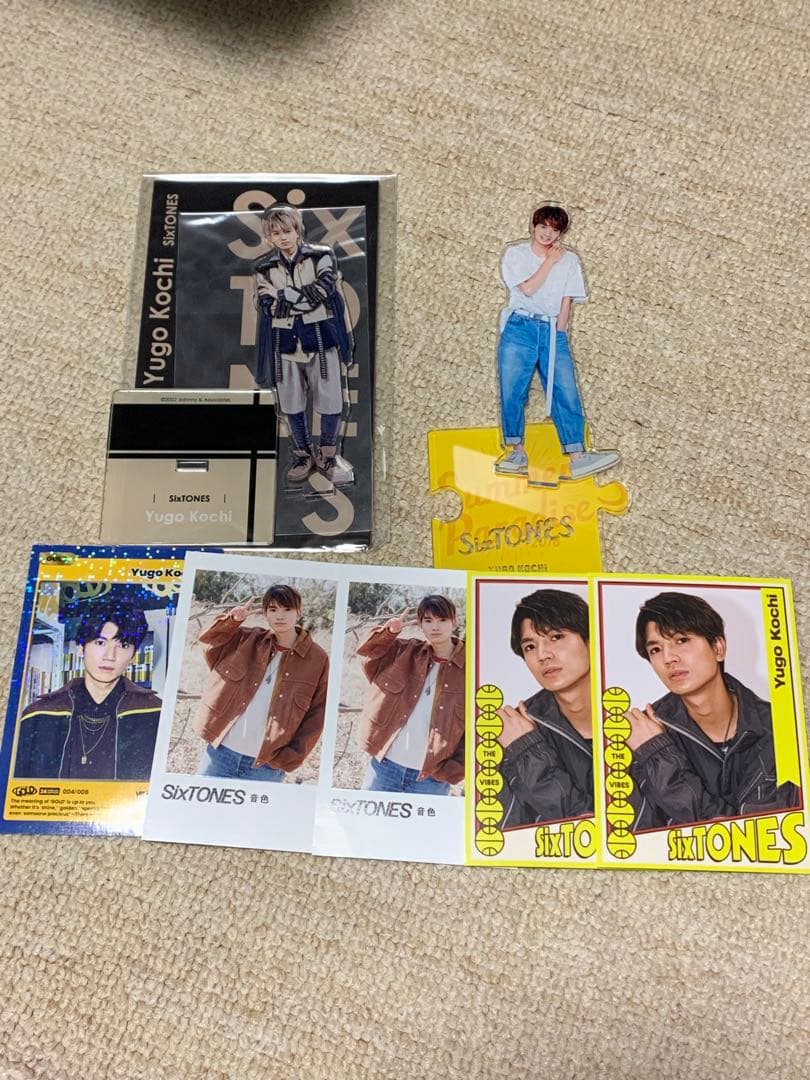 SixTONES 髙地優吾 アクリルスタンド サマパラ トレカ