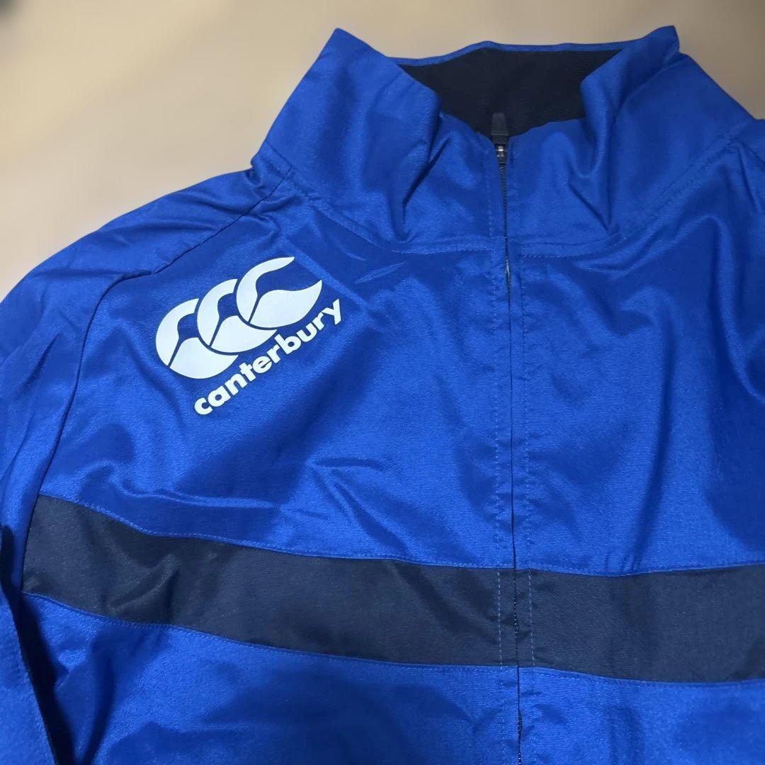 ゆ*こ様 canterbury ウォームアップウェア 青　セットアップ