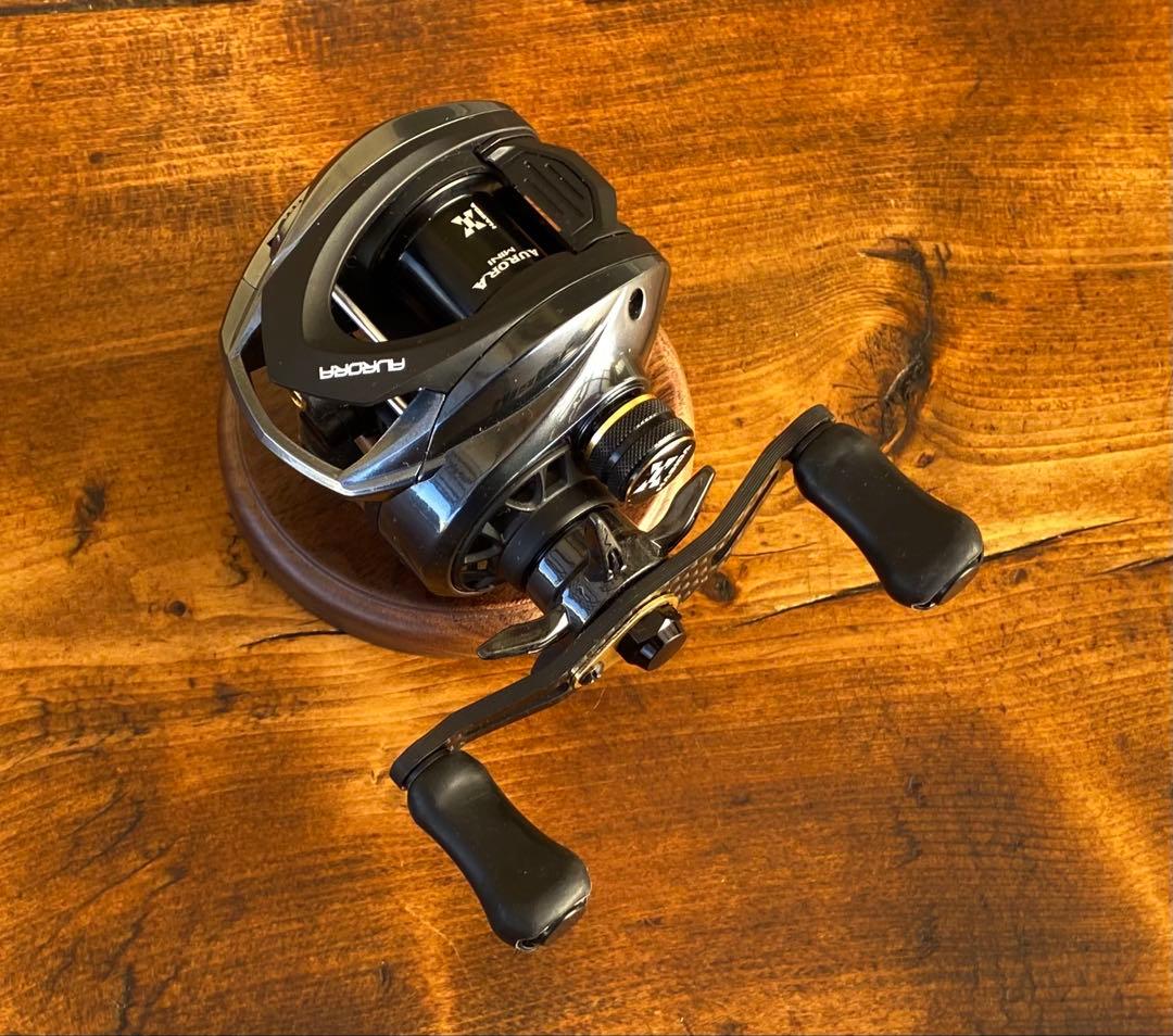 AURORA AIR ベイトフィネスリール　ベイトリール　渓流釣り　軽量　28φ