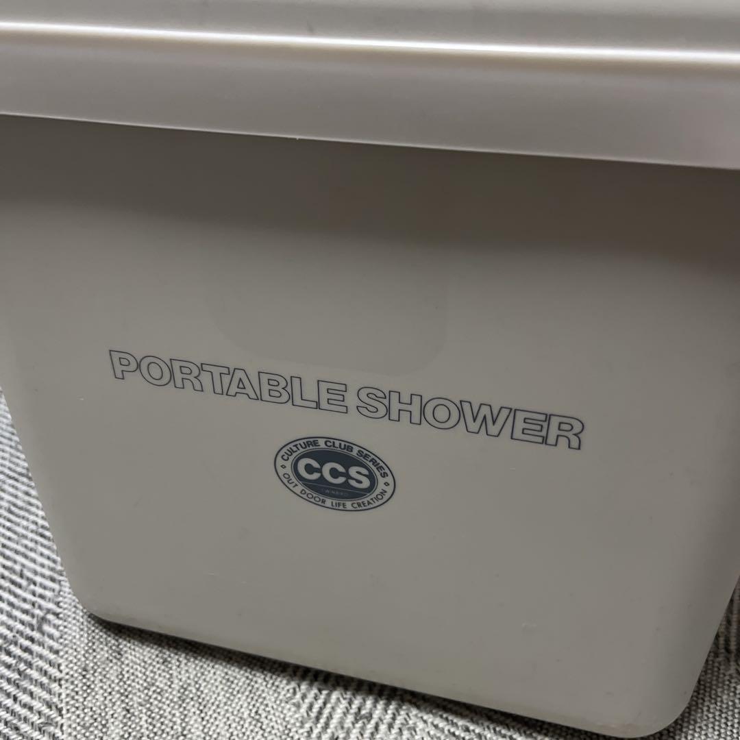 ポータブルシャワー　便利　キャンプ　電池　ポンプ