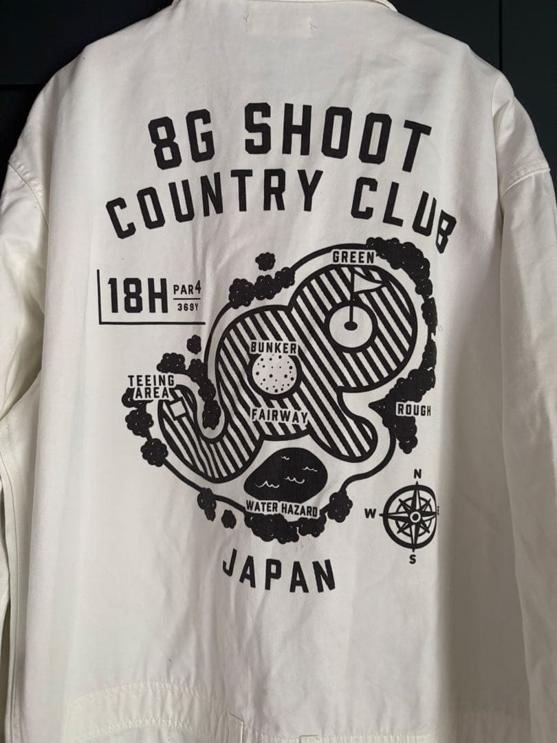 8gshoot COUNTRY CLUB OVERALLS 窪塚　卍lin