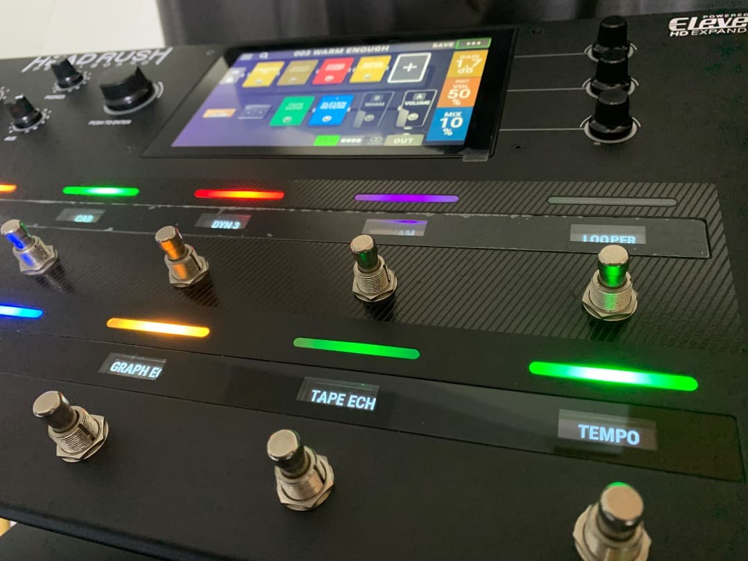 ギター HeadRush Pedalboard