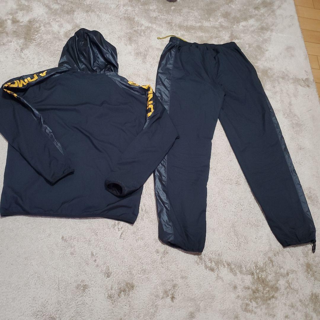 ノリアンダーアーマー セットアップ上下 黒×金 ＸＬ
