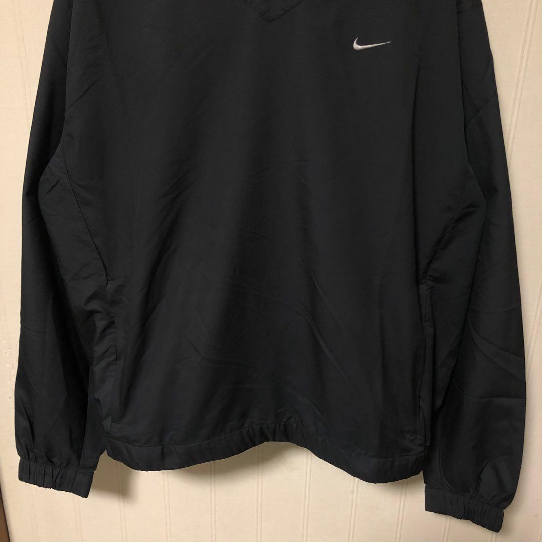大人気❗️ナイキゴルフ NIKE GOLF ナイロン プルオーバー ピステ 黒M