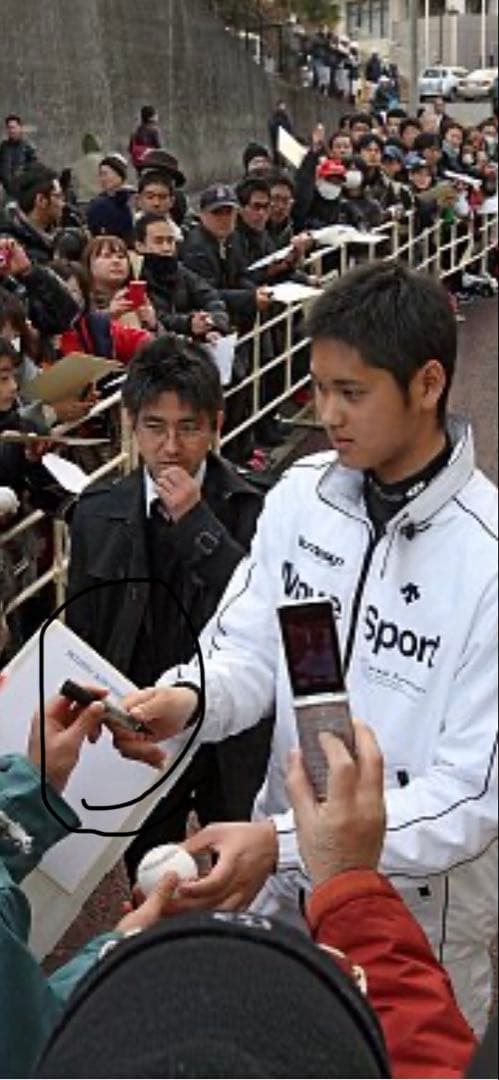 貴重本物！北海道日本ハムファイターズ公式ロゴ直筆サイン色紙　大谷翔平ドジャース