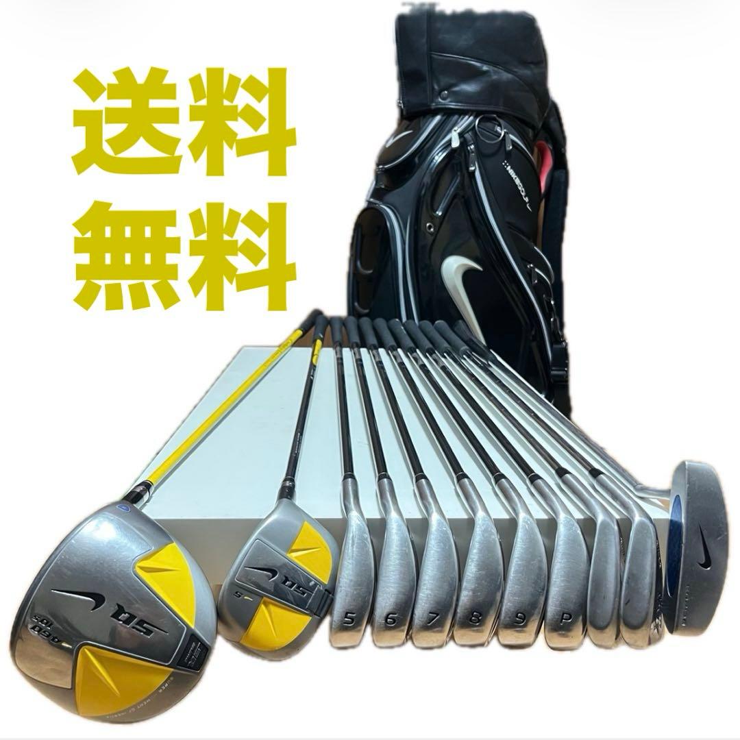 【NIKE】ゴルフクラブ11本 フルセット キャディバッグ 他おまけ多数 初心者