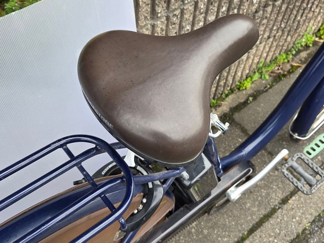 FRONTIA 電動アシスト自転車 ネイビー 26インチ