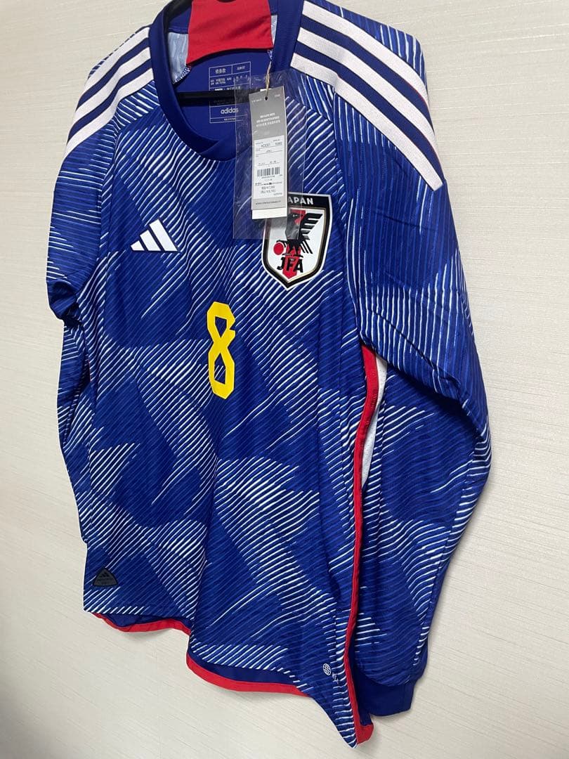 長袖ユニフォーム　日本代表　鎌田大地　2022 ホーム　W杯　クリスタルパレス