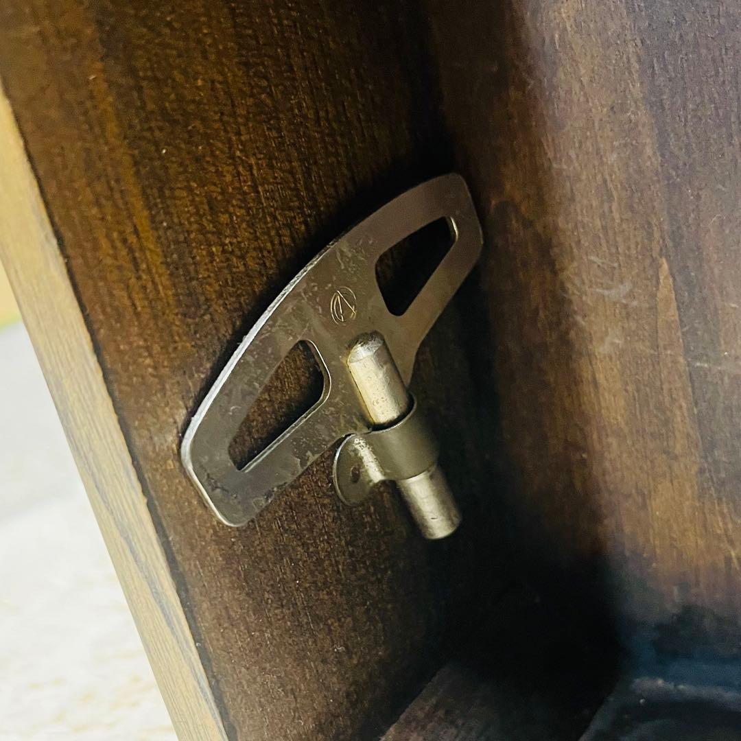 【 ジャンク品 】 柱時計 昭和レトロ