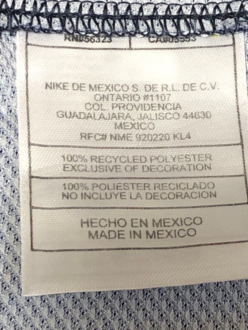 ナイキ　クラブ アメリカ ユニフォーム ゲームシャツ MEXICO 紺