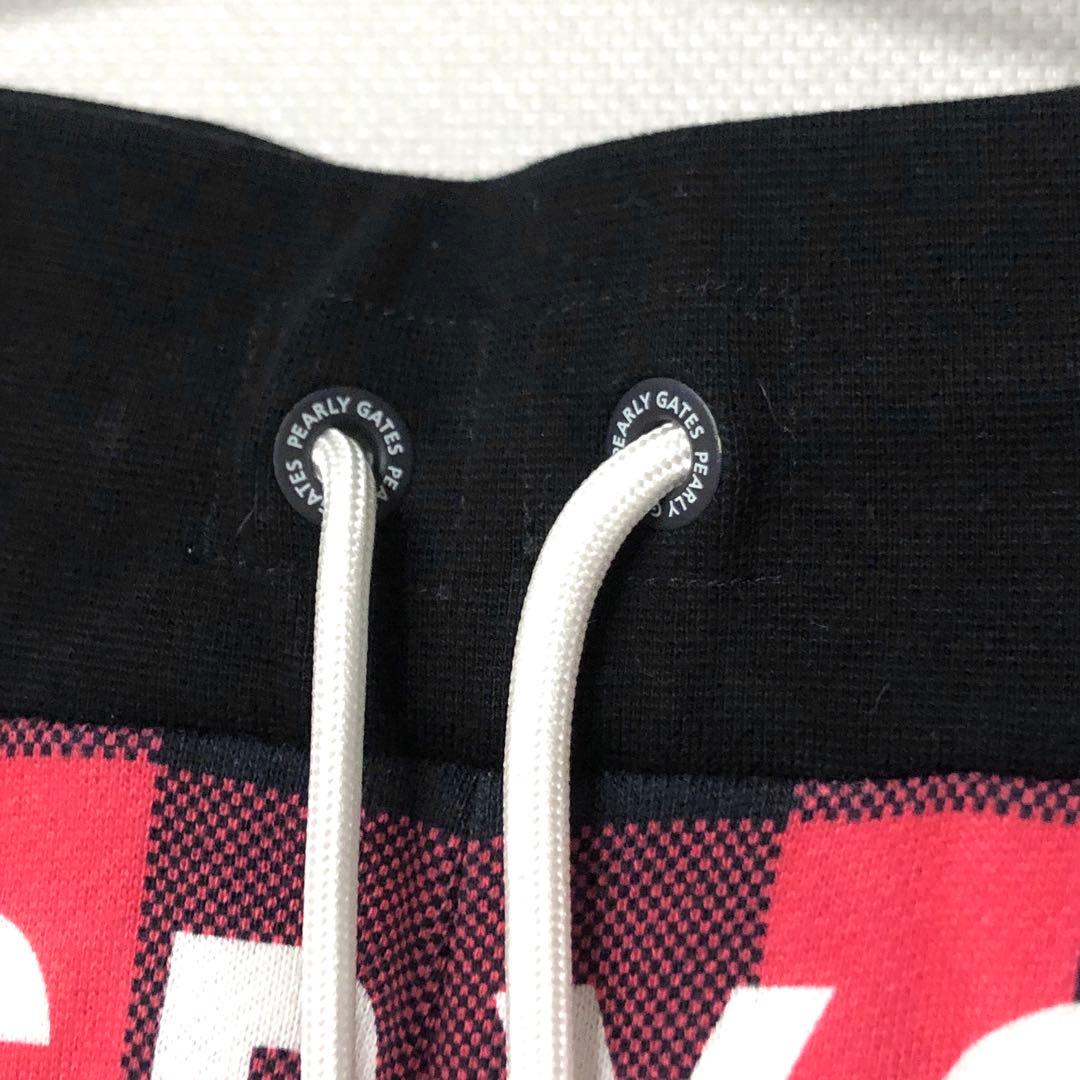 パーリーゲイツ PEARLY GATES スウェットパンツ ロゴチェック 裏起毛