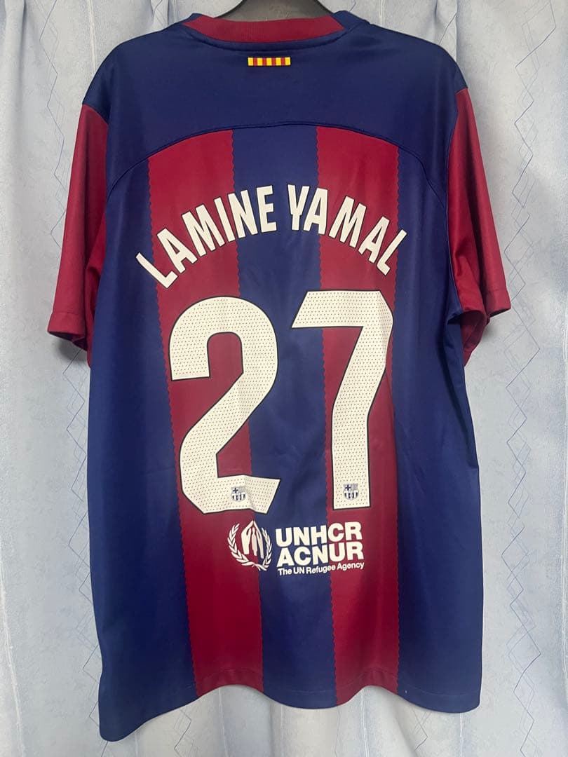 FCバルセロナ　ユニフォーム　2023-24 ラミン・ヤマル　27番