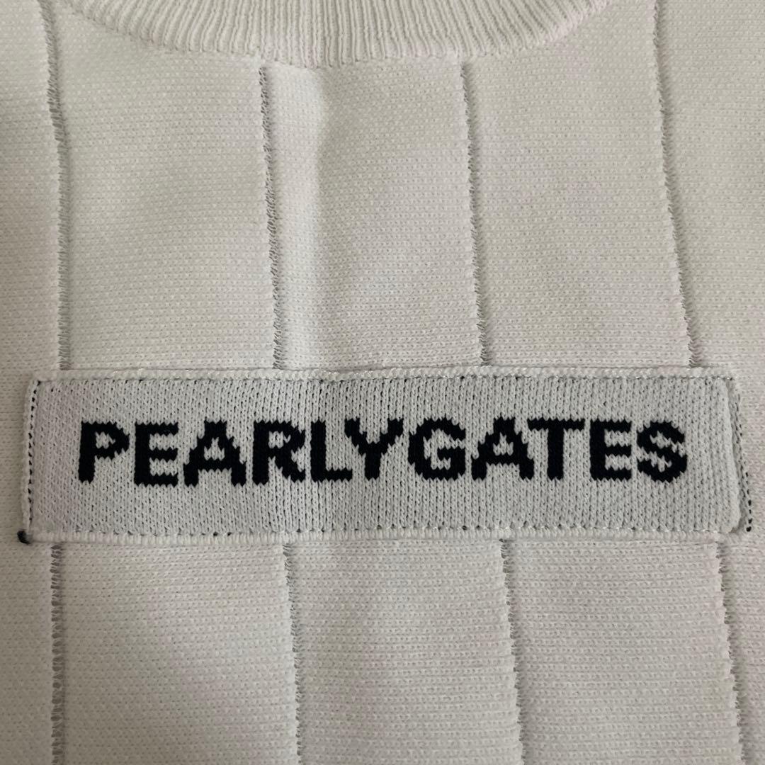 PEARLY GATES パーリーゲイツ ニットセーター ホワイト系 サイズ1