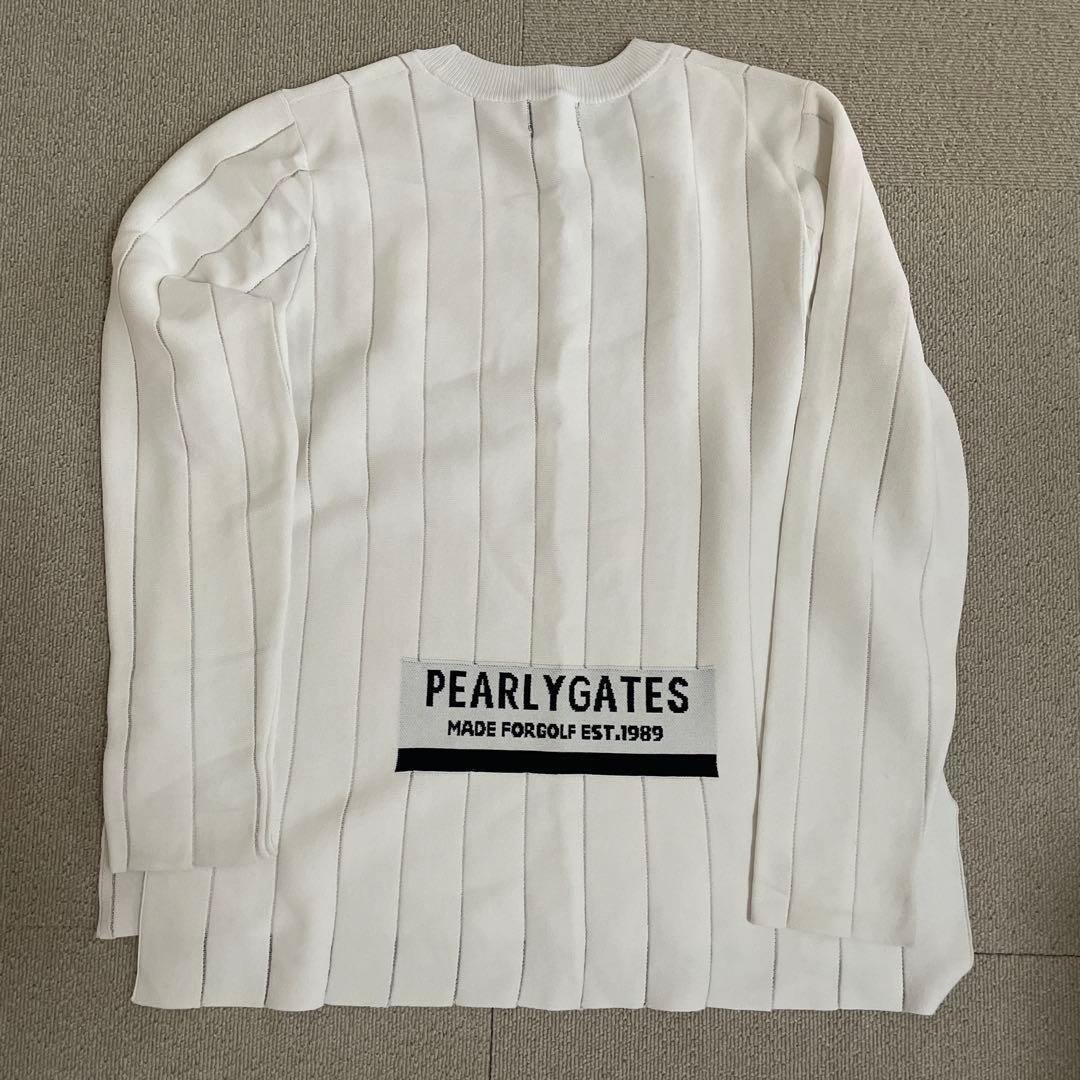 PEARLY GATES パーリーゲイツ ニットセーター ホワイト系 サイズ1