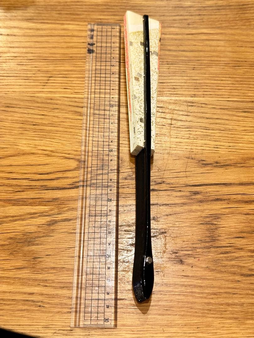 ⑫【美品】日本舞踊　踊り　練習　舞台　扇子舞扇（クリーム色、ゴールド、ピンク）