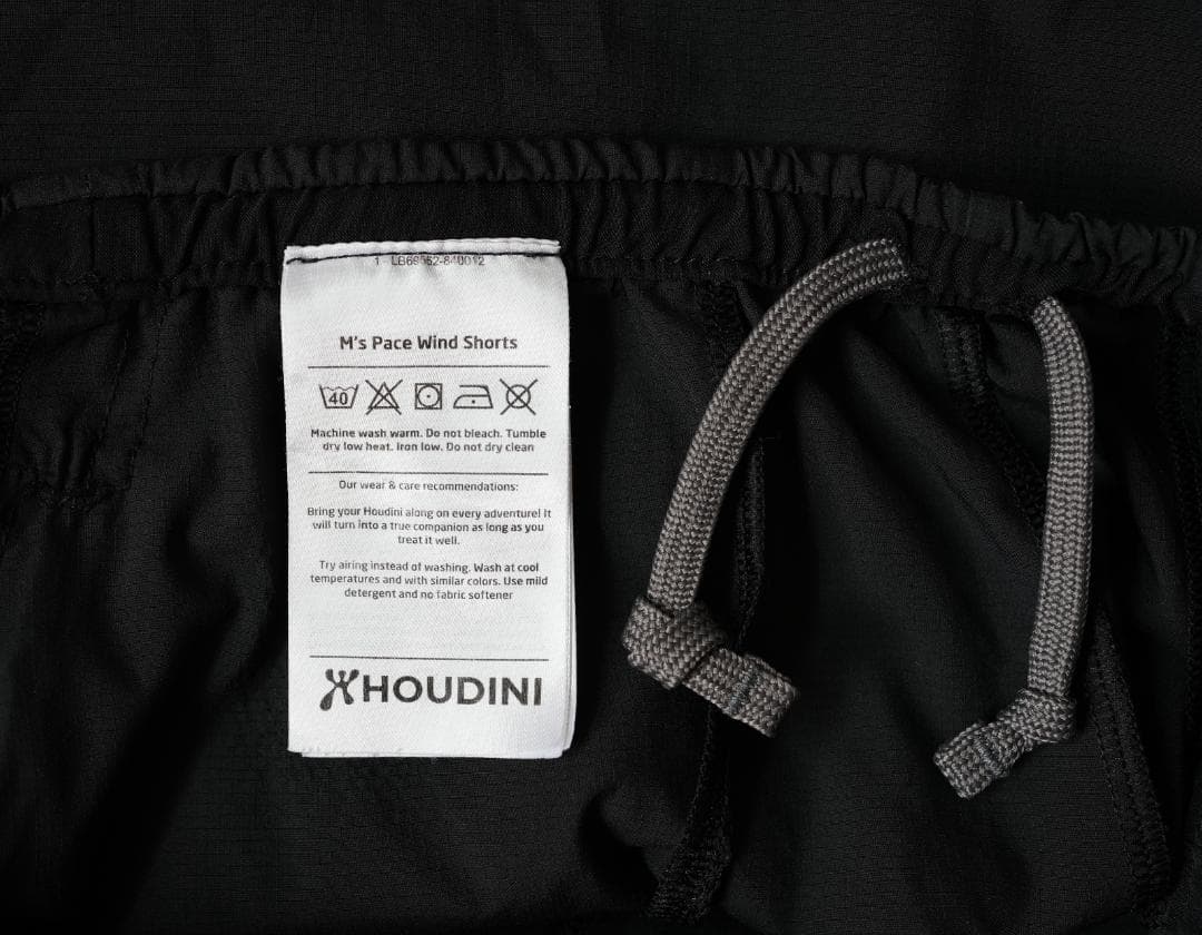 HOUDINI　Ms Pace Wind Shorts　ブラック　サイズS