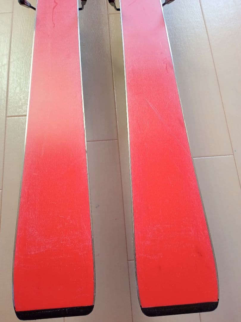 130cm ROCKER GS-9 子供用スキー、ジュニアSサイズ手袋のセット