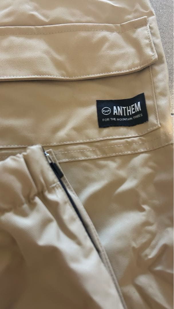 ANTHEM スノーボードウェア サイズS ベージュ