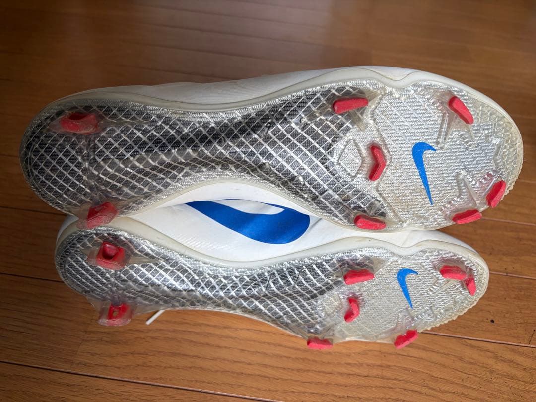 nikeマーキュリアルヴェイパー8 FG ホワイト/ブルー