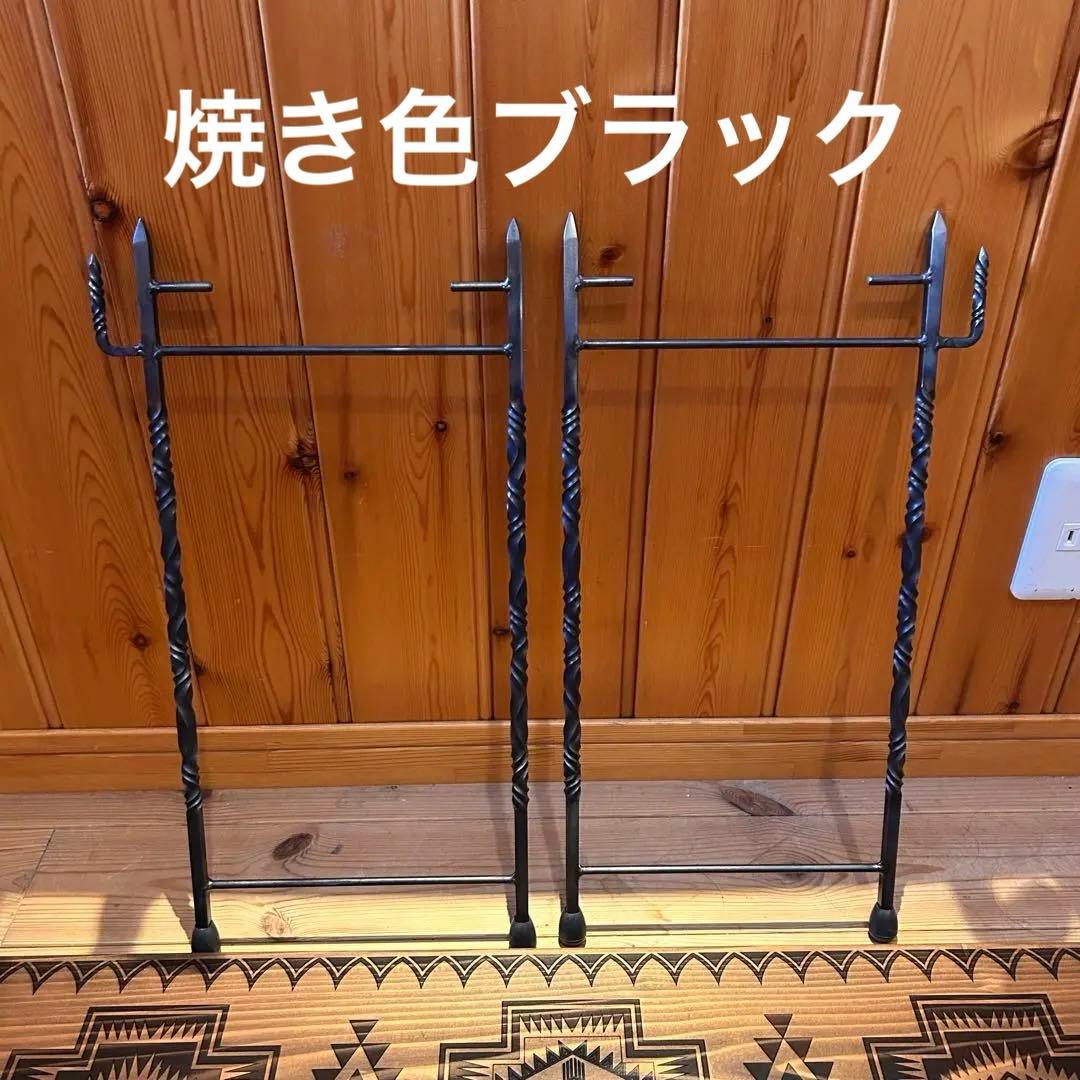 No.551 ツイストアイアンラック アイアンシェルフ　オルテガ ディスプレイ棚